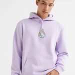 Premium pullover hoodie cotton-polyester fleece blend