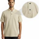 Honey comb polo 180 gsm t-shirt mesh fabric