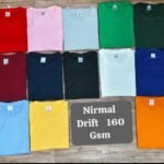 160 GSM plain t-shirt multicolor bulk wholesale India